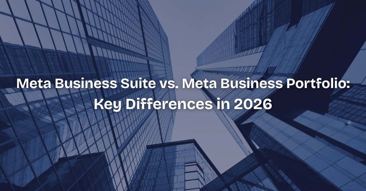 Meta Business Suite vs Business Portfolio
