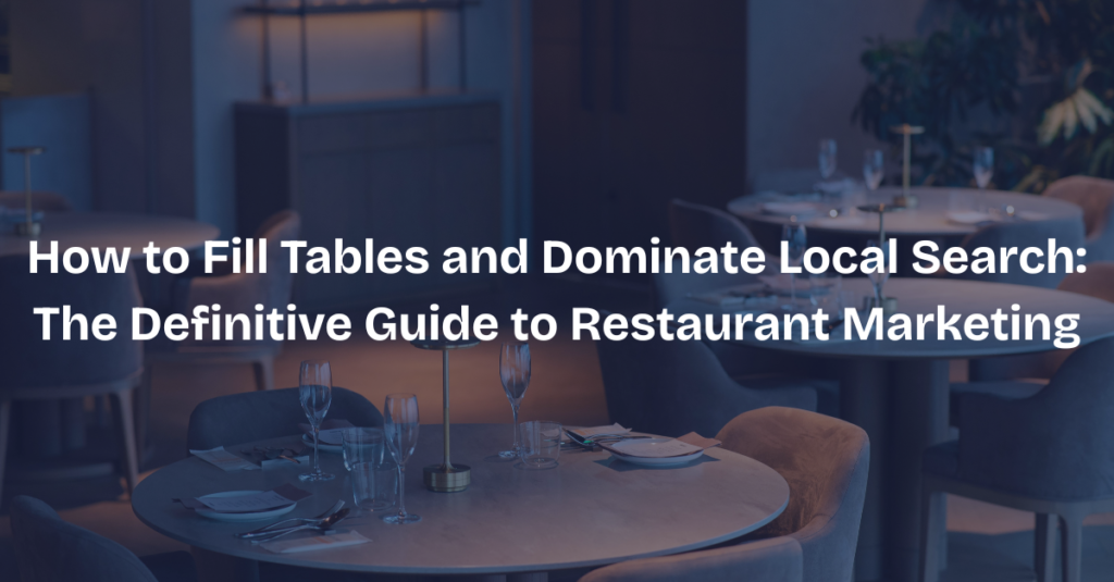 Local SEO for Restaurants