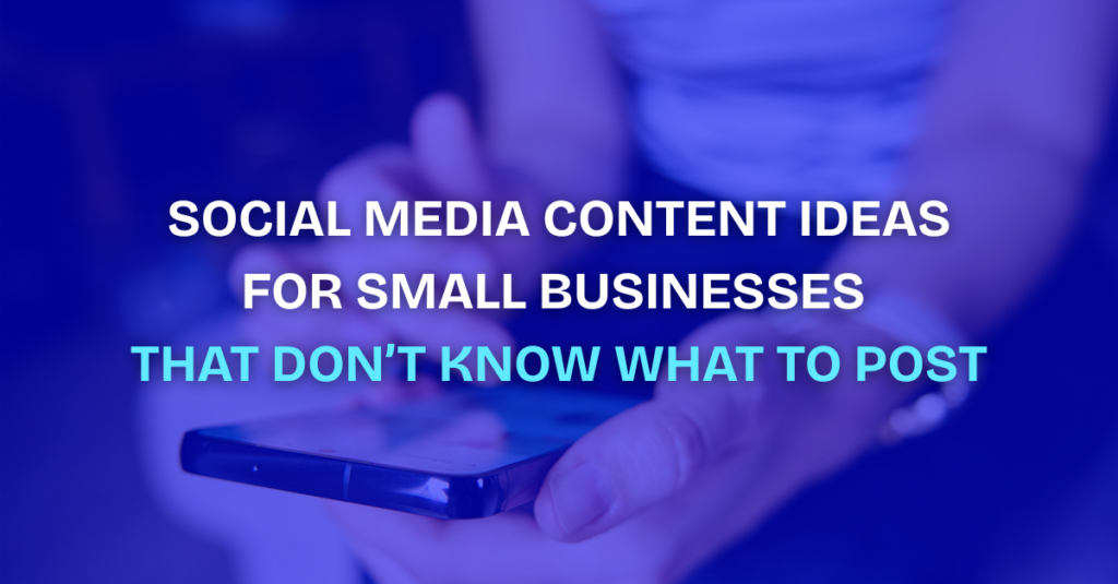 social media content ideas